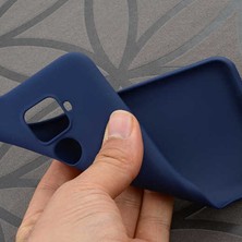 Dlrcase Huawei Mate 30 Lite Kılıf Premier Silikon Esnek Koruma+Nano Glass Kırmızı