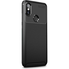 Dlrcase Xiaomi Mi 6x Kılıf Negro Dizayn Silikon Siyah