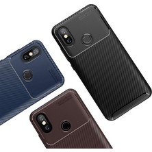 Dlrcase Xiaomi Mi 6x Kılıf Negro Dizayn Silikon Siyah