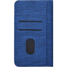 Dlrcase Samsung Galaxy A50S Kılıf Kartvizitli Exclusive Spor Cüzdan Lacivert