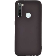 Dlrcase Xiaomi Redmi Note 8 Kılıf Premier Silikon Esnek Koruma+Nano Glass Siyah