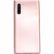 Dlrcase Samsung Galaxy Note 10 Kılıf Premier Silikon Esnek Arka Koruma Bronz