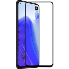 Dlrcase Xiaomi Redmi K30S Kılıf Negro Karbon Dizayn+Full Ekran Koruyucu Lacivert