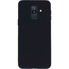 Dlrcase Samsung Galaxy A6 Plus 2018 Kılıf Premier Kapak+Nano Ekran Koruyucu Siyah