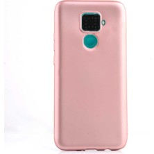 Dlrcase Huawei Mate 30 Lite Kılıf Premier Silikon Esnek Arka Koruma Bronz