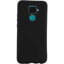 Dlrcase Huawei Mate 30 Lite Kılıf Premier Silikon Esnek Arka Koruma Siyah