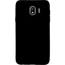 Dlrcase Samsung Galaxy J4 Kılıf Premier Silikon Ipeksi Dokunuş Siyah