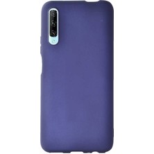 Dlrcase Huawei P Smart Pro 2019 Kılıf Premier Silikon Esnek Koruma Lacivert