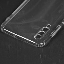 Dlrcase Samsung Galaxy A50S Kılıf Kamera Korumalı Şeffaf Silikon Şeffaf