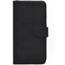 Dlrcase Xiaomi Mi Note 10 Kılıf Kartvizitli Exclusive Spor Cüzdan Siyah