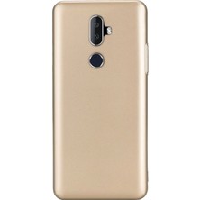 Dlrcase Alcatel 3V Kılıf Premier Silikon Esnek Arka Koruma Gold