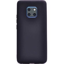 Dlrcase Huawei Mate 20 Kılıf Premier Silikon Arka Koruma Siyah