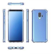 Dlrcase Samsung Galaxy A6 Plus 2018 Kılıf Antishock Ultra Koruma+Nano Glass Şeffaf