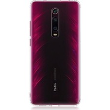 Dlrcase Xiaomi Mi 9t Kılıf Süper Silikon Yumuşak Arka Koruma Şeffaf