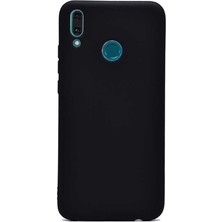 Dlrcase Huawei Y9 2019 Kılıf Premier Silikon Arka Koruma Siyah