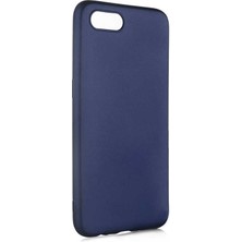 Dlrcase Realme C2 Kılıf Premier Silikon Esnek Koruma Lacivert