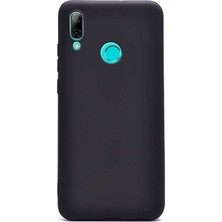 Dlrcase Huawei P Smart 2019 Kılıf Premier Silikon Esnek Arka Koruma Siyah