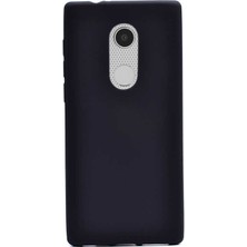 Dlrcase Alcatel 3 Kılıf Premier Lüx Yumuşak Silikon+Nano Glass Siyah