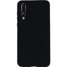 Dlrcase Xiaomi Mi 9 Se Kılıf Premier Silikon Esnek Arka Koruma+Nano Glass Siyah