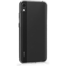 Dlrcase Huawei Honor 8s Kılıf Süper Silikon Yumuşak Arka Koruma Şeffaf