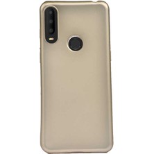 Dlrcase Alcatel 3x 2019 Kılıf Premier Silikon Esnek Koruma Gold