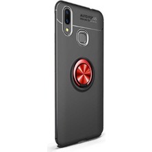 Dlrcase Huawei Y6 2019 Kılıf Ravel Yüzüklü Mıknatıslı Silikon Karışık Renk