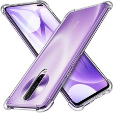 Dlrcase Xiaomi Poco X2 Kılıf Antishock Ultra Koruma Sert Kapak Şeffaf