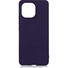 Dlrcase Xiaomi Mi 11 Kılıf Premier Silikon+Full Ekran Koruyucu Nano Lacivert