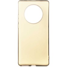 Dlrcase Huawei Mate 40 Pro Kılıf Mat Soft Premier Silikon Gold