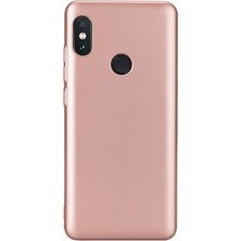 Dlrcase Xiaomi Mi 8 Kılıf Premier Silikon Ipeksi Dokunuş+Nano Glass Bronz