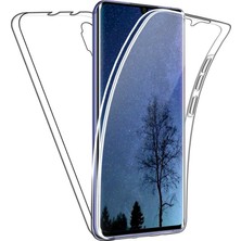Dlrcase Xiaomi Mi Note 10 Lite Kılıf Ön Arka Şeffaf Silikon Koruma Şeffaf