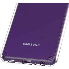 Dlrcase Samsung Galaxy A52 Kılıf Coss Şeffaf Sert Kapak Renksiz