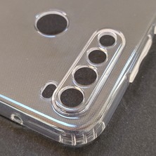 Dlrcase Xiaomi Redmi Note 8 Kılıf Kamera Korumalı Şeffaf Silikon Şeffaf