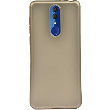 Dlrcase Alcatel 3 2019 Kılıf Premier Silikon Esnek Koruma Gold