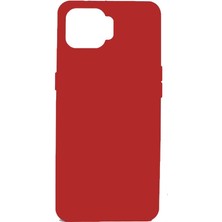 Dlrcase Oppo A73 Kılıf Premier Silikon Esnek Koruma Kırmızı
