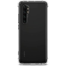 Dlrcase Xiaomi Mi Note 10 Lite Kılıf Antishock Ultra Koruma Sert Kapak Şeffaf