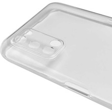 Dlrcase Oppo A92 Kılıf Kamera Korumalı Şeffaf Silikon