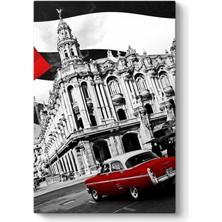 Tabloshop Küba Havana Araba Tablosu - Tabloshop