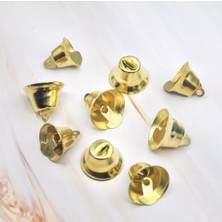 Ozan Tuhafiye Çan Zil Süsü 10 Adet Sarı