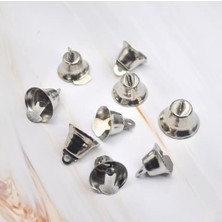 Ozan Tuhafiye Çan Zil Süsü 10 Adet Gümüş