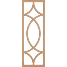 Rafhomestore Ham Mdf Dekoratif C4 Duvar Çerçeve 35X100 cm