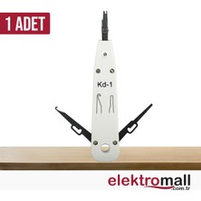 Elektromall Krone Bıçağı Kep Kep Rj 11 Rj 45 Telefon Pense Kd-1