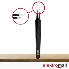 Elektromall Esd-14 Antistatik Siyah Cımbız