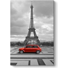 Tabloshop Eyfel Kulesi Araba Tablosu