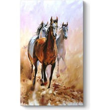 Tabloshop Koşan Atlar Tablo
