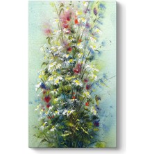 Tabloshop Papatyalar Yağlıboya Tablosu