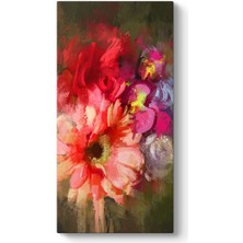 Tabloshop Buket Çiçekler Tablosu