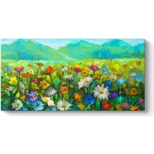 Tabloshop Kır Çiçekleri Manzara Tablosu