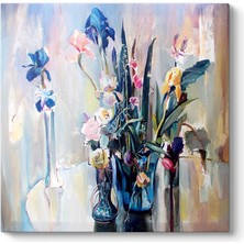 Tabloshop Vazolarda Çiçekler Tablosu