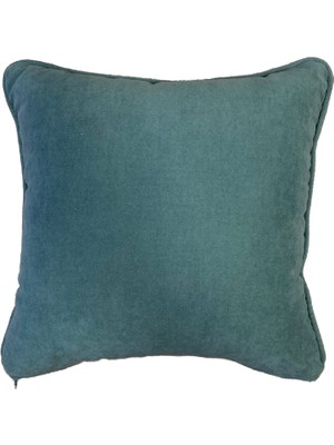 Tuğçe Demir Home Desıgn Soft Yeşil Dekoratif Kırlent İç Dolgulu 43X43